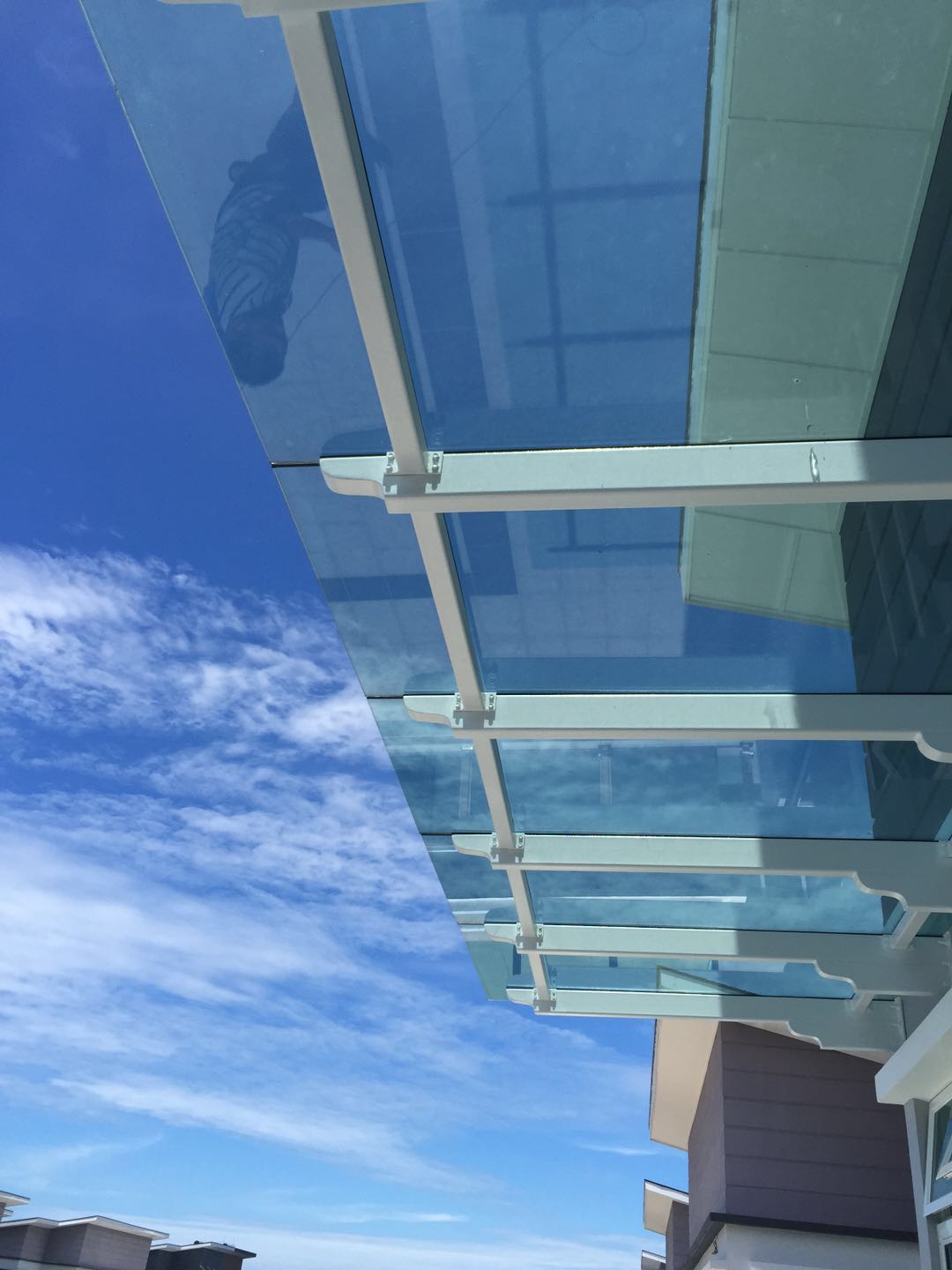 glass aluminium roof